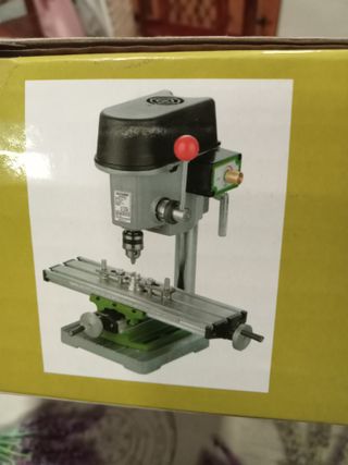 Bancada para fresar con taladro de mesa