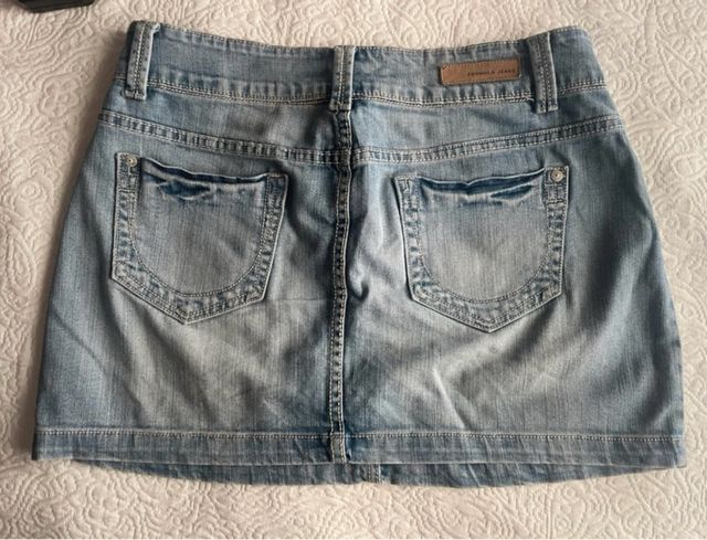 Falda vaquera Corte inglés