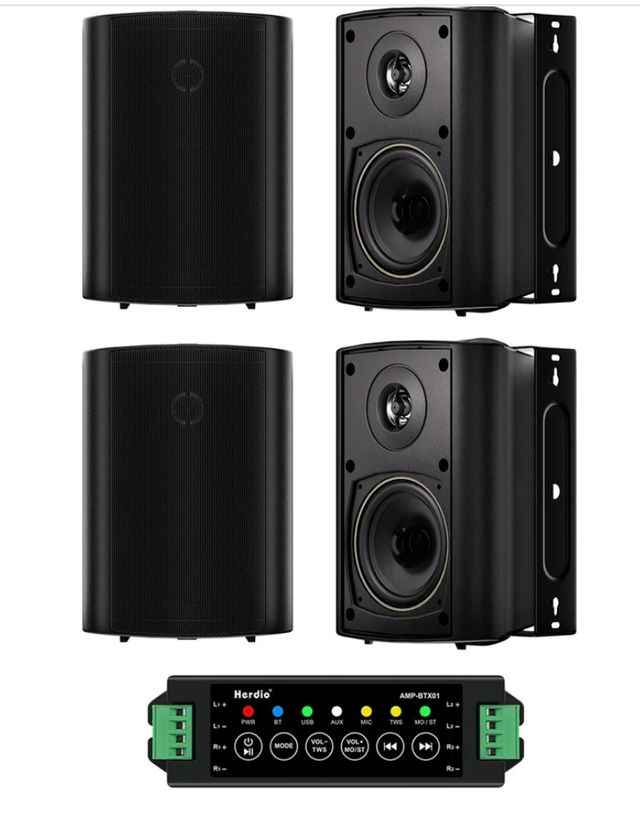 Altavoces 4" bluetooth HOS-401BT