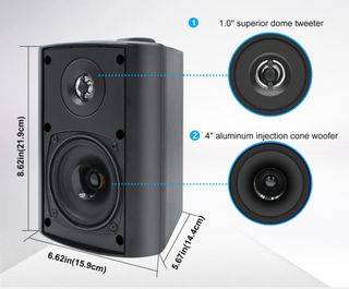 Altavoces 4" bluetooth HOS-401BT