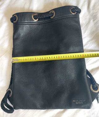 Mochila unisex de cuero