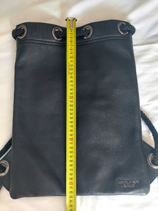Mochila unisex de cuero