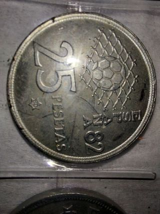 Monedas mundial 82