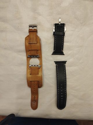 Correa de cuero para Apple wacht  45 mm