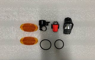 KIT LUCI BICI ANTERIORE E POSTERIORE