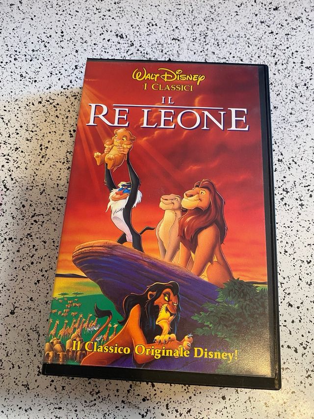 Disney il re leone vhs