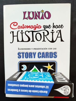 Baraja Cartas Lunio + Libro Guía. Story cards