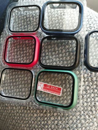 Carcasas con protector pantalla apple