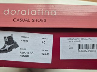 Botines doralatina n40