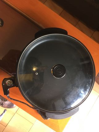 SARTEN eléctrica : Cocina/grill/Calientaplatos