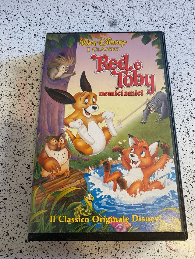 Disney red e toby nemiciamici vhs