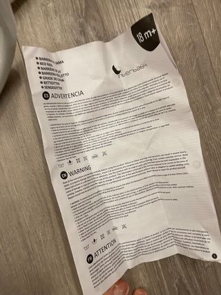 Barrera seguridad cama 