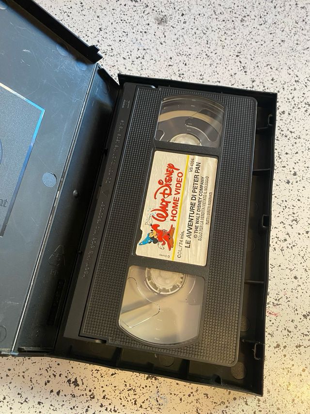 Disney le avventure di peter pan vhs