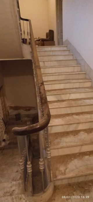 Baranda de escalera del Siglo XIX