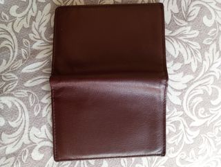 Cartera piel 9x12cm