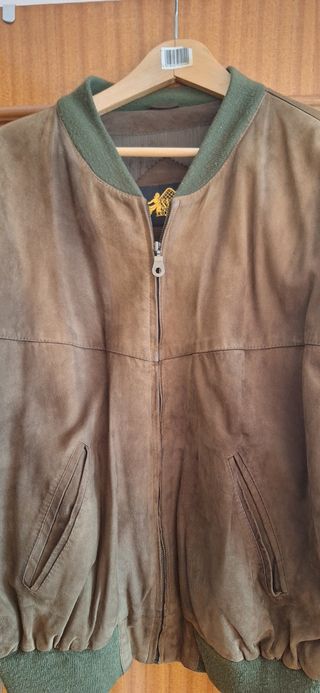 Chaqueta de ante talla L