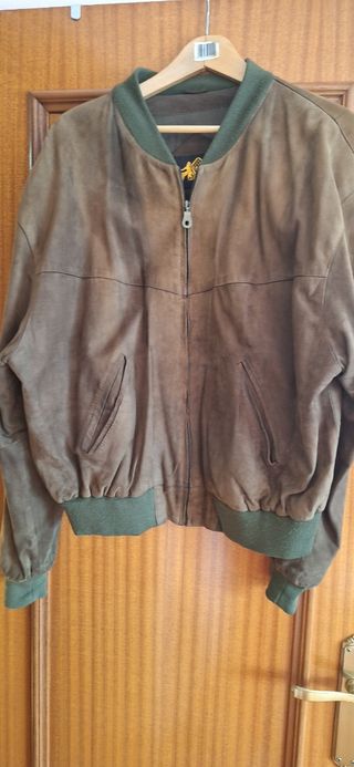 Chaqueta de ante talla L