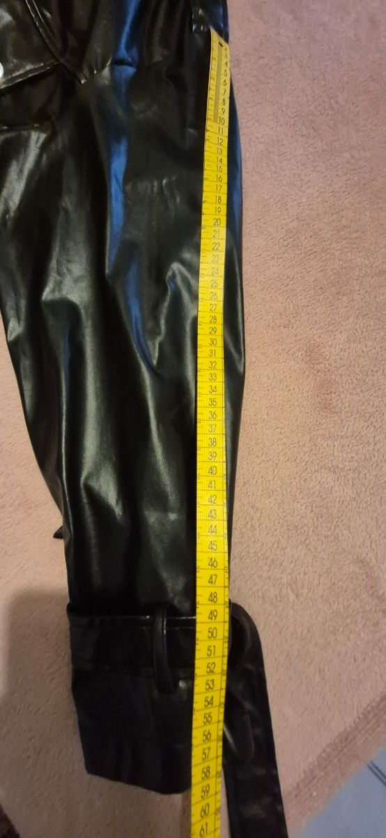 Cazadora polipiel ligera de  talla grande