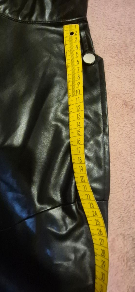 Cazadora polipiel ligera de  talla grande