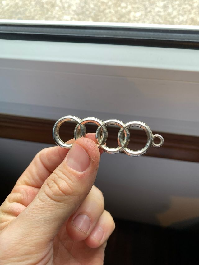 Llavero audi coche llaves