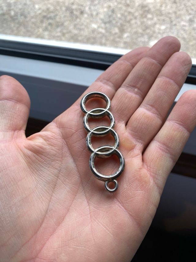 Llavero audi coche llaves