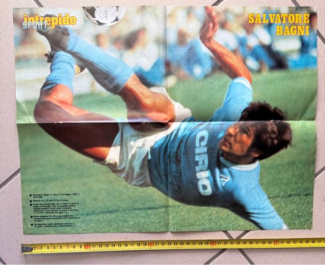 Poster intrepido sport 2 facce