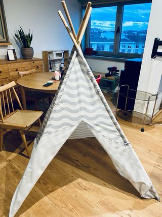 Tipi infantil e alfombra play&go