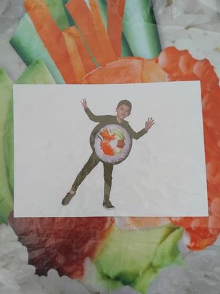 Disfarce Carnaval Sushi Roll