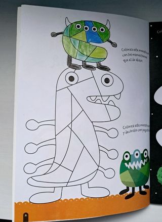 Dibuja, imagina, crea y colorea