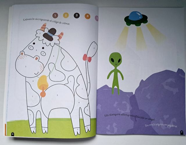 Dibuja, imagina, crea y colorea