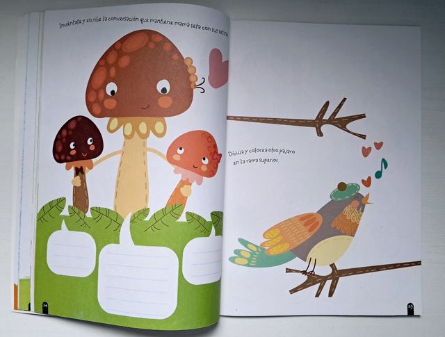 Dibuja, imagina, crea y colorea