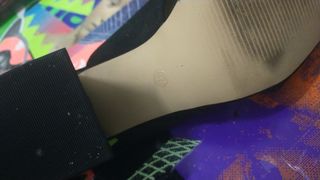 Zapatos taco ancho t37 marca m darina