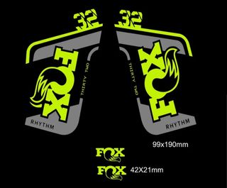 Pegatinas horquilla fox32