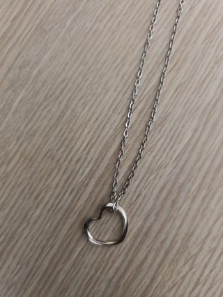 Collana con ciondolo a cuore