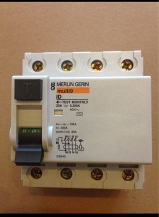 Diferencial 4P 25A/300mA