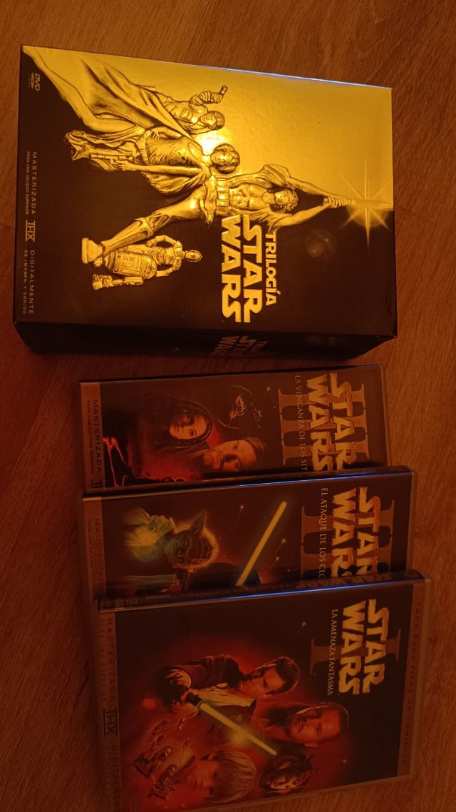 Lote DVD star wars