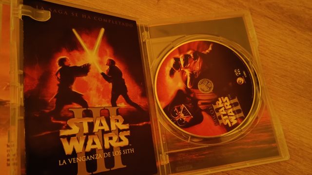 Lote DVD star wars