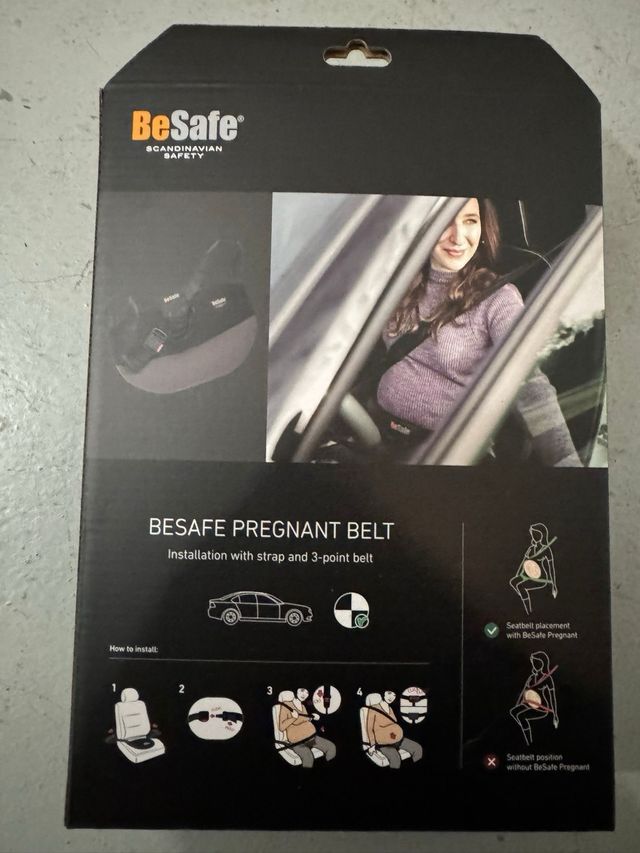 Cinturon seguridad embarazadas Besafe
