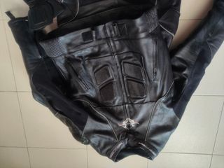 Traje moto,chaqueta, pantalón,botas 