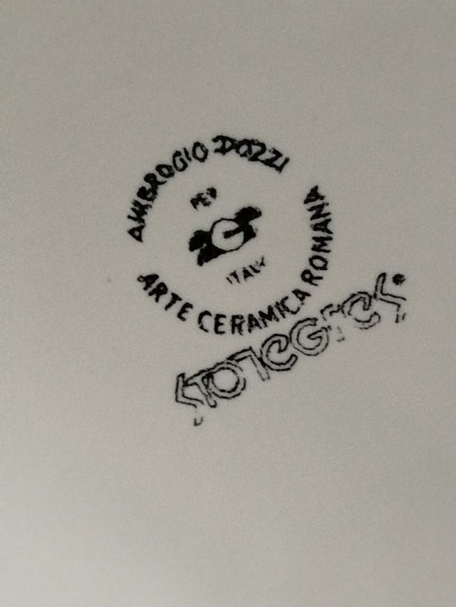 Portaposate da tavola Ambrogio Pozzi