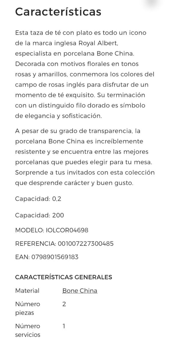 Conjunto OLD COUNTRY.