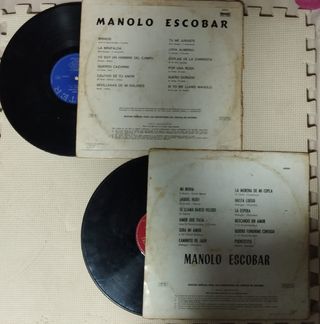Colección vinilos antiguos