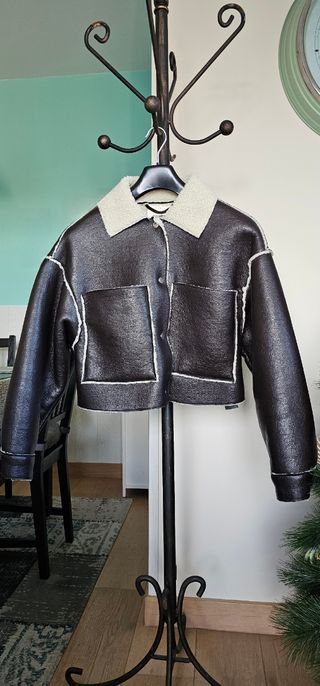 Cazadora polipiel borreguillo