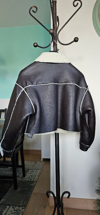 Cazadora polipiel borreguillo