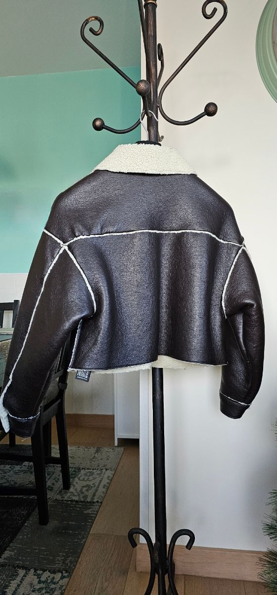 Cazadora polipiel borreguillo