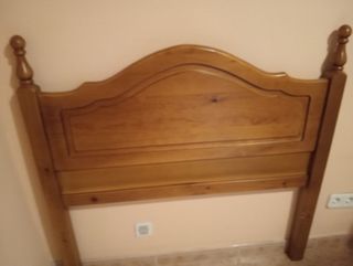 cabecero de pino de 90