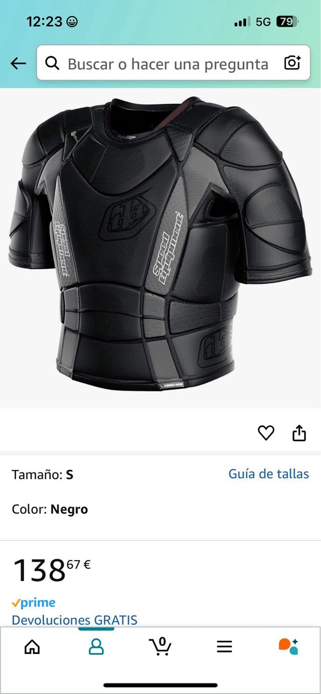 Peto MTB descenso Troy Lee Designs 