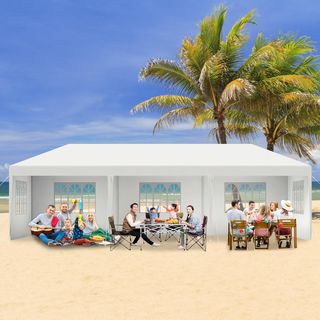 Carpa 3x9m Carpa para Fiestas con Paneles