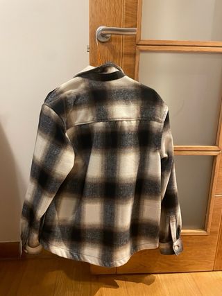 Sobrecamisa Zara cuadros