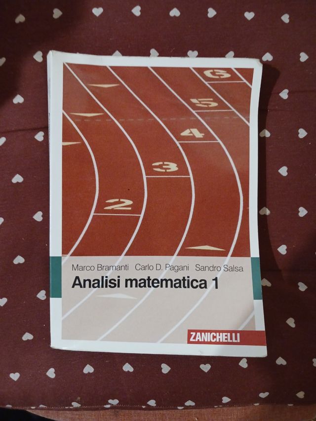 Libro analisi matematica 1 Zanichelli